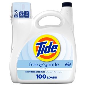 Tide Free & Gentle HE Compatible Liquid Laundry Detergent Soap