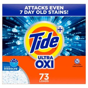 Tide Oxi Powder Laundry Detergent - 73 Loads/114oz