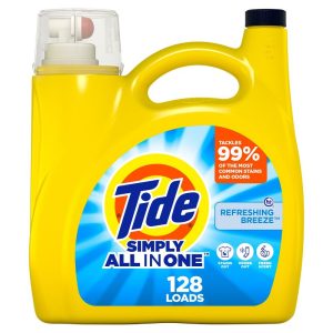 Tide Clean & Fresh Simply Refreshing Breeze HE Compatible Liquid Laundry Detergent Soap