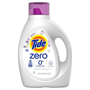 Tide Lavender Scent Zero HE Compatible Soft Liquid Laundry Detergent