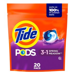 Tide Spring Meadow Pods HE Compatible Laundry Detergent Soap Pacs