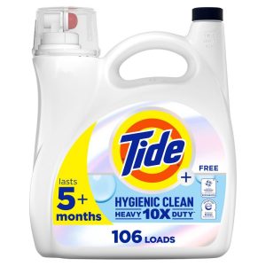 Tide Free & Gentle High Efficiency Hygienic Clean Heavy Duty Laundry Detergent Liquid Soap