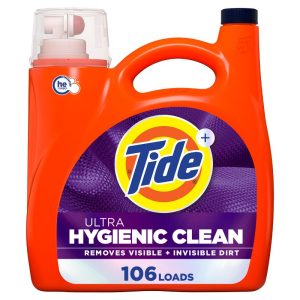 Tide Spring Meadow Hygienic Clean High Efficiency Heavy Duty Laundry Detergent Liquid Soap