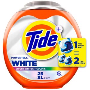 Tide Power Pods Ultra Oxi Whitening HE Compatible Laundry Detergent