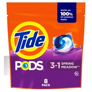 Tide Spring Meadow Pods HE Compatible Laundry Detergent Soap Pacs